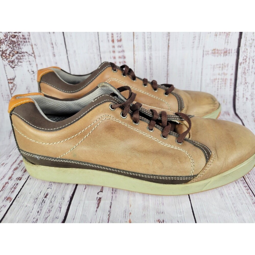 FOOTJOY Contour Casual Brown Leather Spikeless Golf Shoes Men’s Size 8M